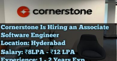 Cornerstone Hiring for Associate Software Engineer | Exciting Opportunity