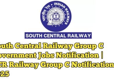 SCR Railway Group C Notification 2025